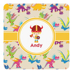 Dragons Square Decal - Small (Personalized)