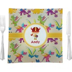 Dragons Glass Square Lunch / Dinner Plate 9.5" (Personalized)
