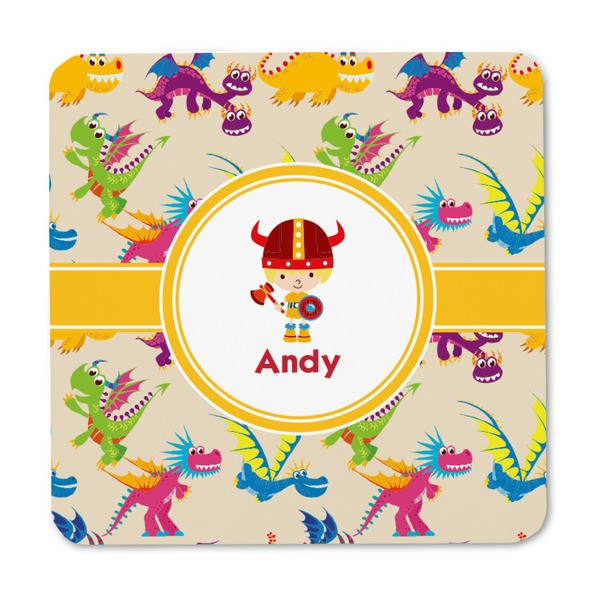 Dragons Square Fridge Magnet - FRONT