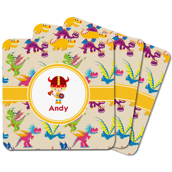 Dragons Square Fridge Magnet - MAIN