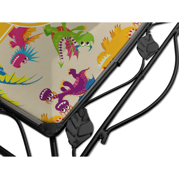 Dragons Square Trivet - Detail