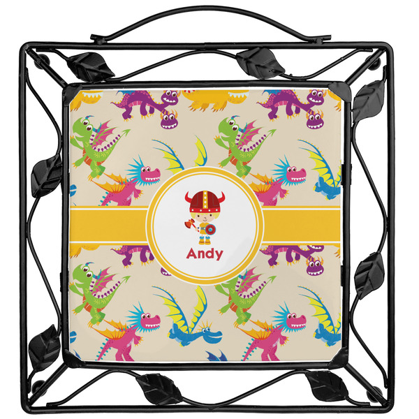 Custom Dragons Square Trivet (Personalized)