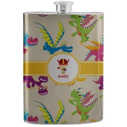 Dragons Stainless Steel Flask (Personalized)