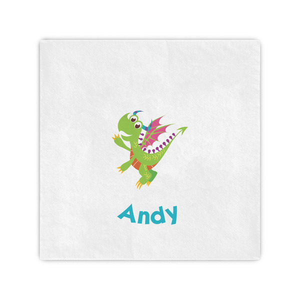 Custom Dragons Standard Cocktail Napkins (Personalized)