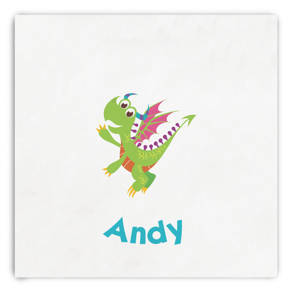 Custom Dragons Paper Dinner Napkins (Personalized)