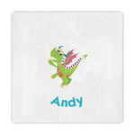 Dragons Standard Decorative Napkins (Personalized)