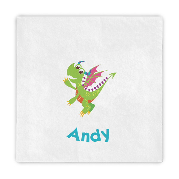 Custom Dragons Standard Decorative Napkins (Personalized)