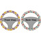 Dragons Steering Wheel Cover- Front and Back