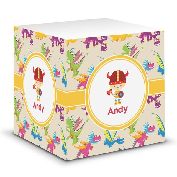 Custom Dragons Sticky Note Cube (Personalized)