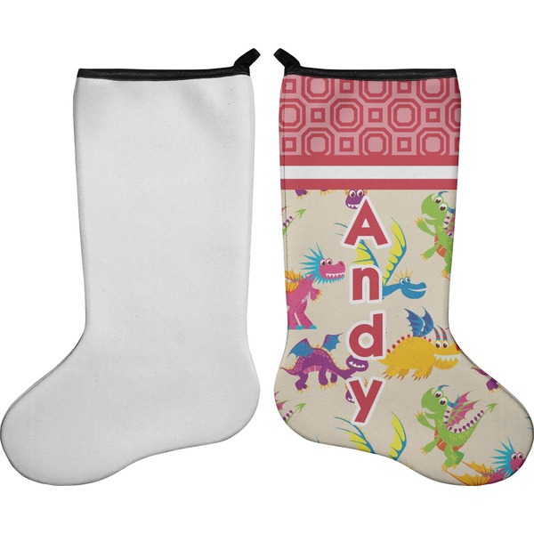 Dragons Stocking - Single-Sided - Approval