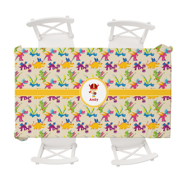 Custom Dragons Tablecloth - 58"x102" (Personalized)
