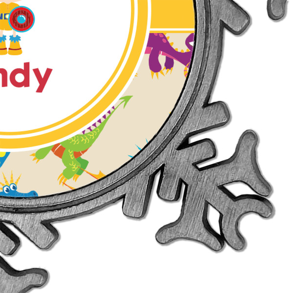 Dragons Vintage Snowflake - Detail