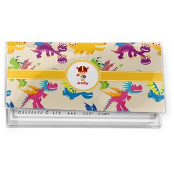 Dragons Vinyl Checkbook Cover (Personalized)