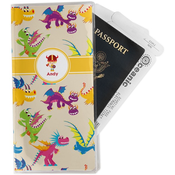 Custom Dragons Travel Document Holder