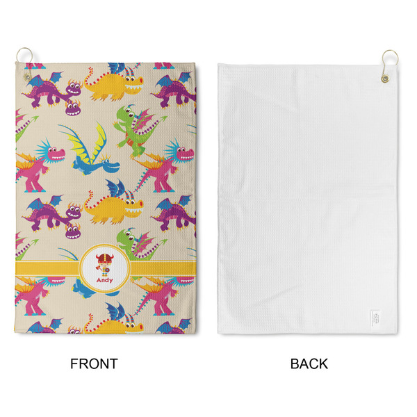 Dragons Waffle Weave Golf Towel - Approval