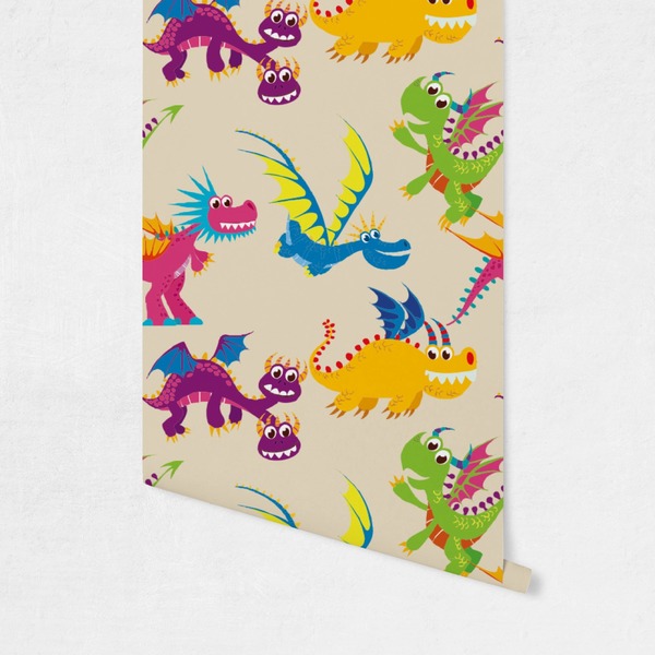 Dragons Wallpaper on Wall