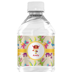 Dragons Water Bottle Labels - Custom Sized (Personalized)