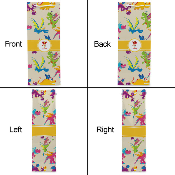 Dragons Wine Gift Bag - Gloss - Approval