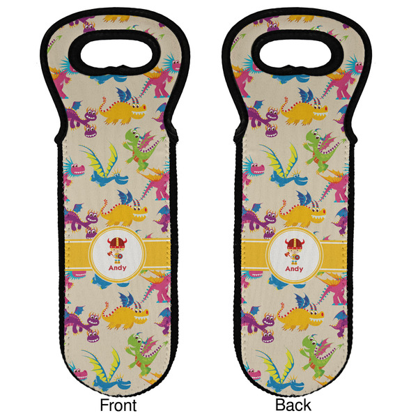 Dragons Wine Tote Front & Back