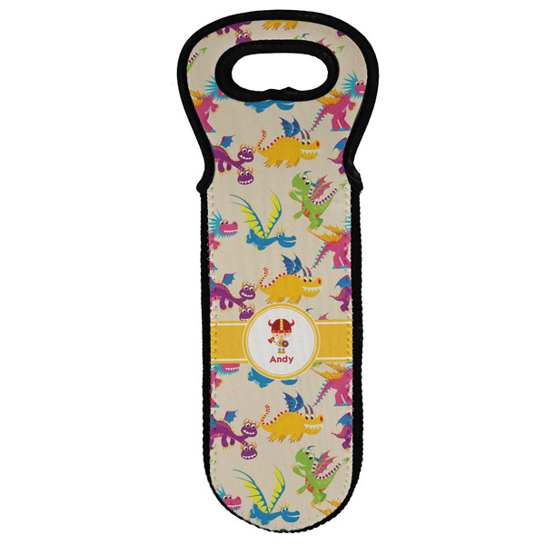 Custom Dragons Wine Tote Bag (Personalized)