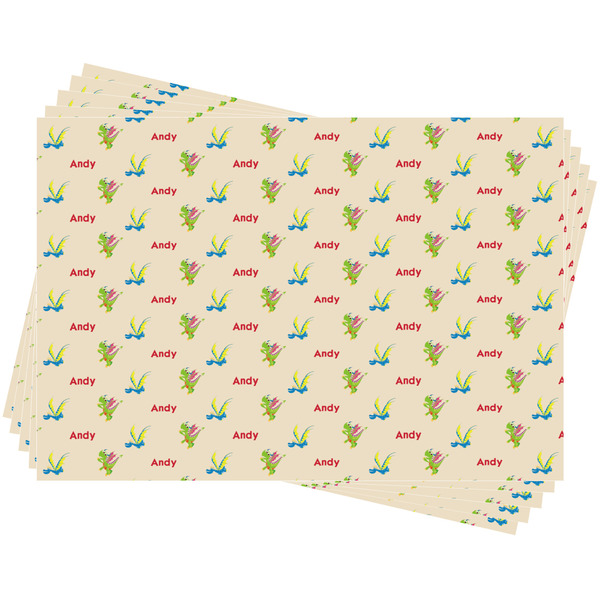 Dragons Wrapping Paper - 5 Sheets Approval