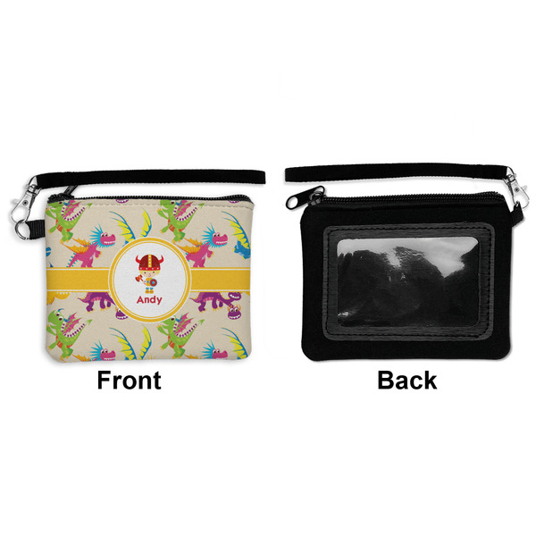 Dragons Wristlet ID Cases - Front & Back