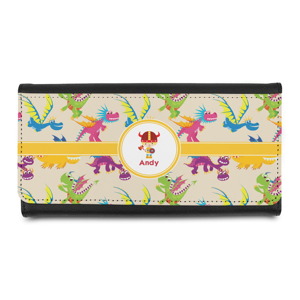 Custom Dragons Leatherette Ladies Wallet (Personalized)