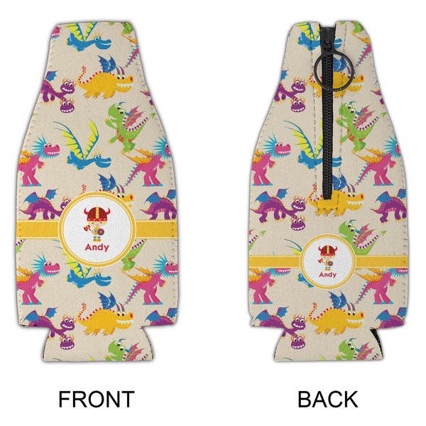 Dragons Zipper Bottle Cooler - APPROVAL