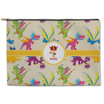 Dragons Zipper Pouch - Large - 12.5"x8.5" (Personalized)