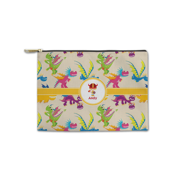 Custom Dragons Zipper Pouch - Small - 8.5"x6" (Personalized)
