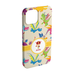 Dragons iPhone Case - Plastic - iPhone 15 Pro (Personalized)