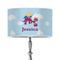 Girl Flying on a Dragon 12" Drum Lamp Shade - Poly-film (Personalized)