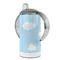 Girl Flying on a Dragon 12 oz Stainless Steel Sippy Cups - FULL (back angle)