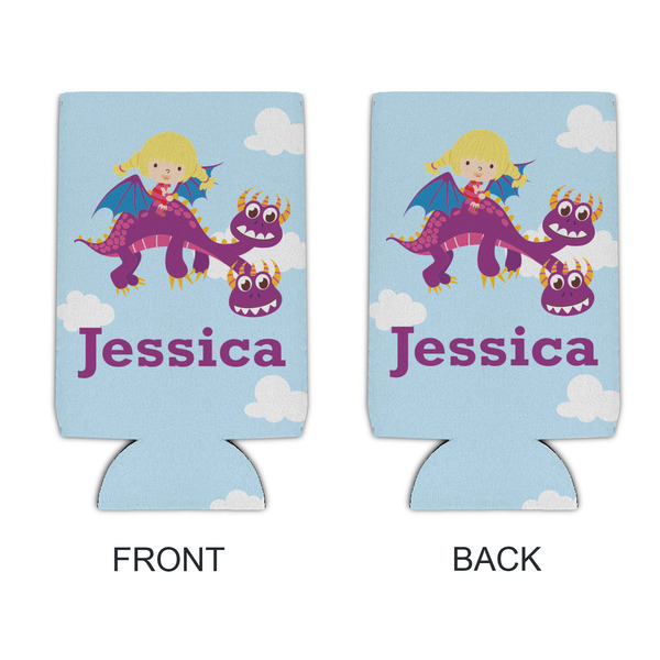 Girl Flying on a Dragon 16oz Can Sleeve - APPROVAL