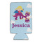 Girl Flying on a Dragon 16oz Can Sleeve - Set of 4 - FRONT