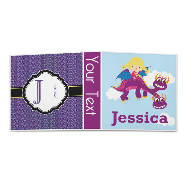 Girl Flying on a Dragon 3-Ring Binder Approval- 2in