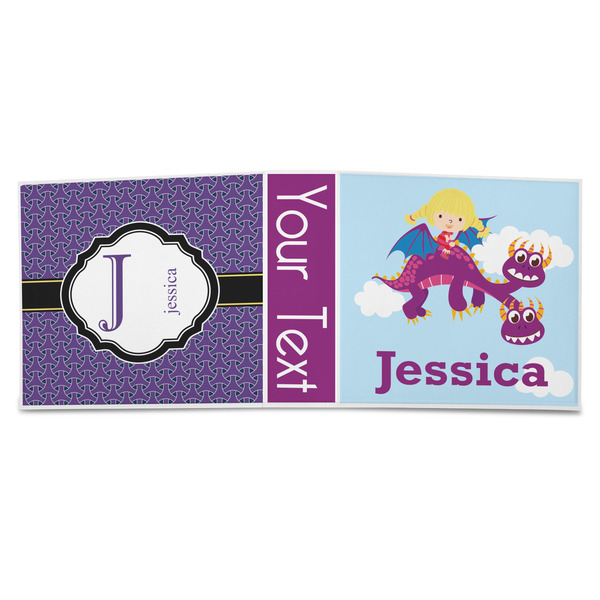 Girl Flying on a Dragon 3-Ring Binder Approval- 3in