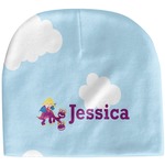 Girl Flying on a Dragon Baby Hat (Beanie) (Personalized)