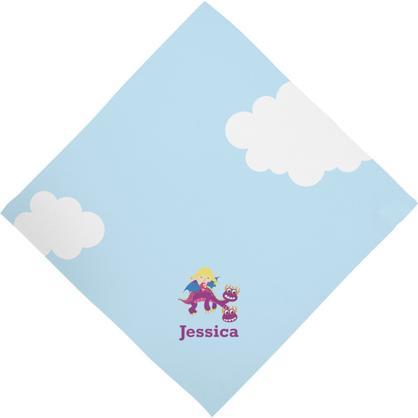 Girl Flying on a Dragon Bandana - Full View