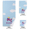 Girl Flying on a Dragon Bath Towel Sets - 3-piece - Approval