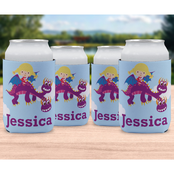 Girl Flying on a Dragon Can Sleeve - LIFESTYLE