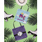Girl Flying on a Dragon Canvas Tote Lifestyle Front and Back- 13x13