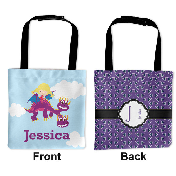 Girl Flying on a Dragon Car Bag - Apvl