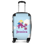 Girl Flying on a Dragon Suitcase (Personalized)
