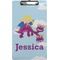 Girl Flying on a Dragon Clipboard (Legal Size) (Personalized)