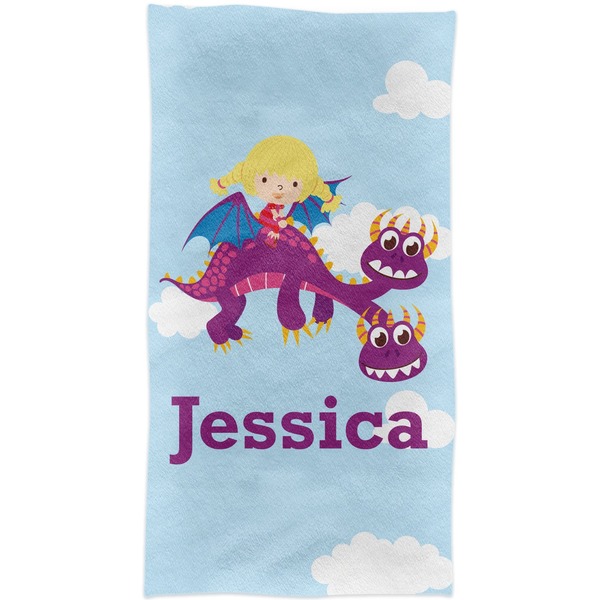 Girl Flying on a Dragon Crib Comforter/Quilt - Apvl
