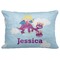 Girl Flying on a Dragon Decorative Baby Pillow - Apvl