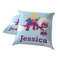 Girl Flying on a Dragon Decorative Pillow Case - TWO