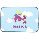 Girl Flying on a Dragon Dish Drying Mat (Personalized)