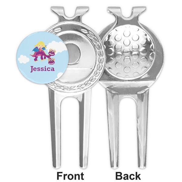 Girl Flying on a Dragon Divot Tool - Second